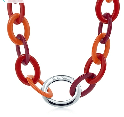 Tiffany Paloma Picasso resin necklace